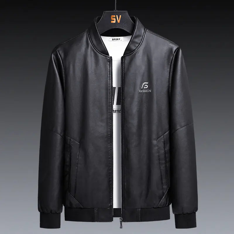 Slim Fit Stand Collar Versatile Jacket