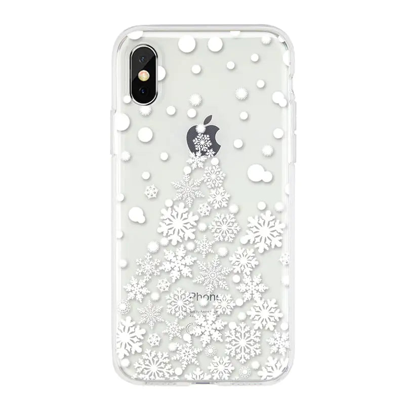 Christmas Snowflake Elk Phone Case