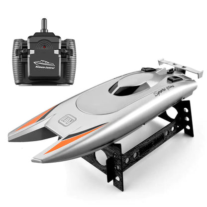 Dual Motor Remote Control Racing Boat for Kids