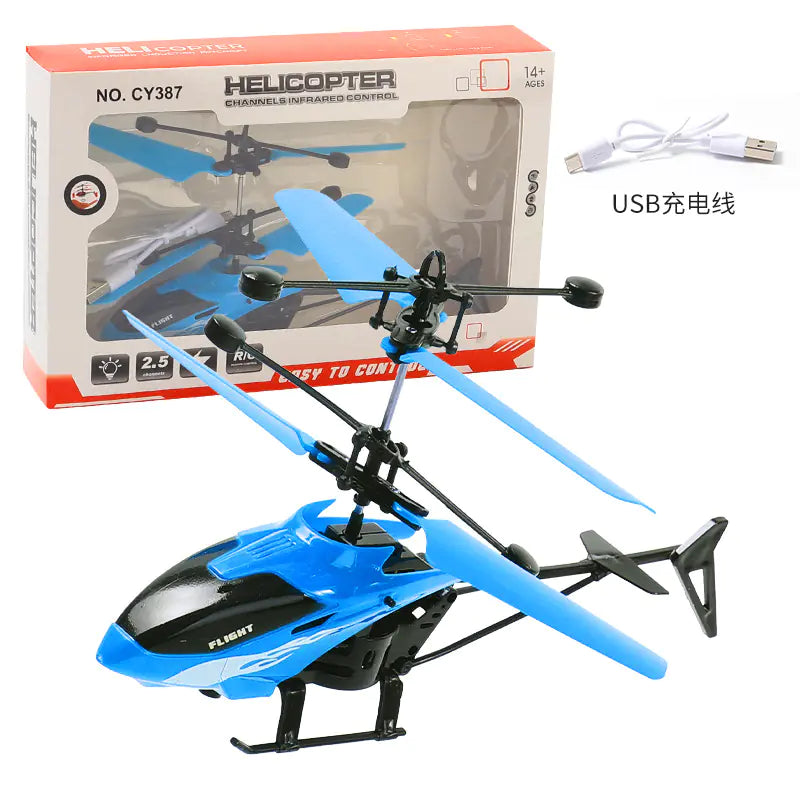 Remote Control Induction Hover Helicopter Toy