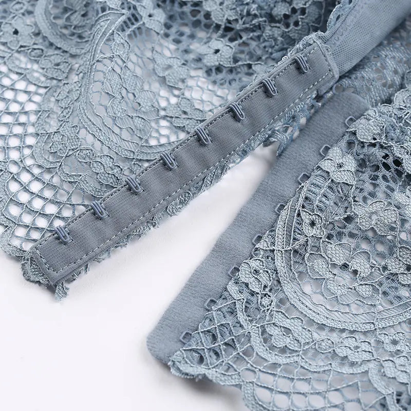 Lace Wireless Front Closure Bra Lingerie