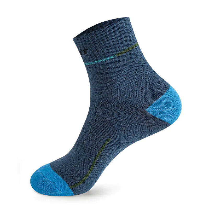 Men's Mid-Calf Socks, Breathable Moisture-Wicking Sports Socks