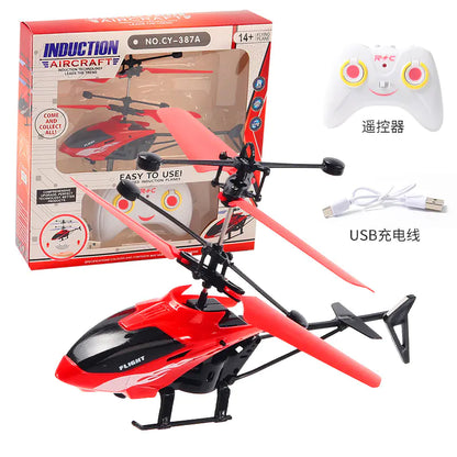 Remote Control Induction Hover Helicopter Toy