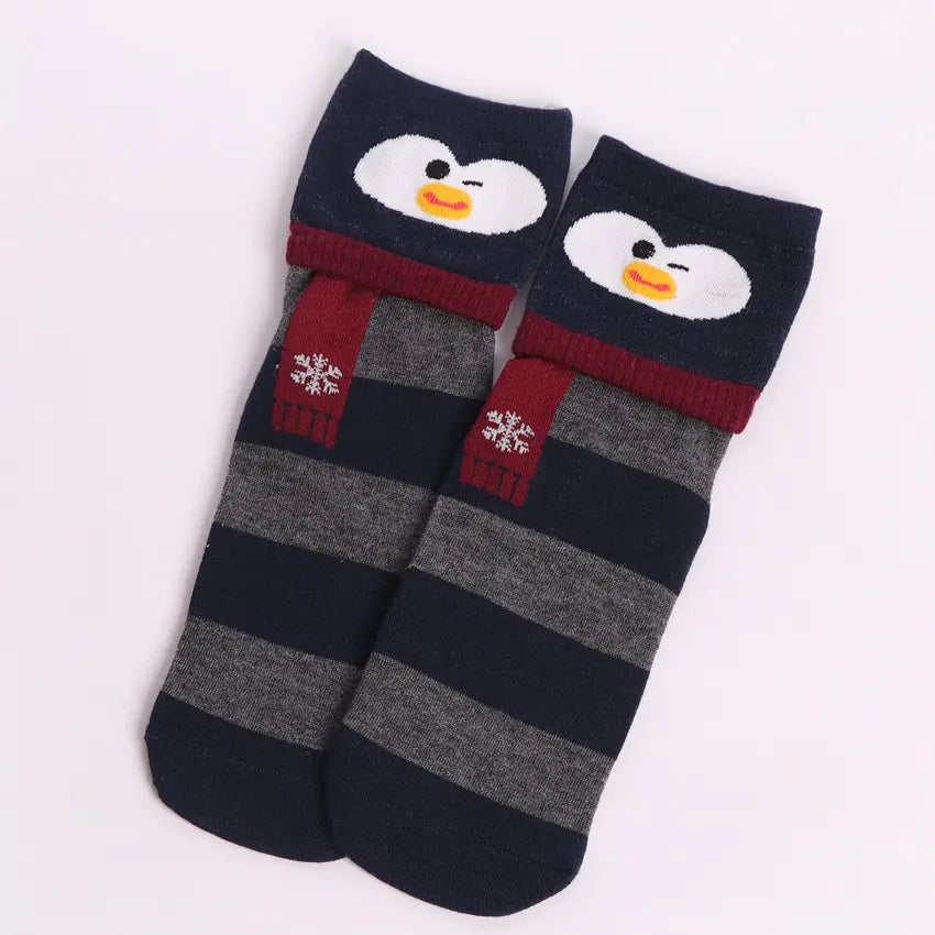 Cute Puppy Christmas Tube Socks
