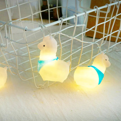Christmas Sheep String Lights
