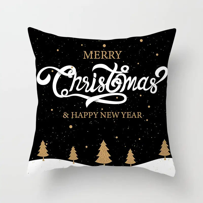 Merry Christmas Pillowcase Design