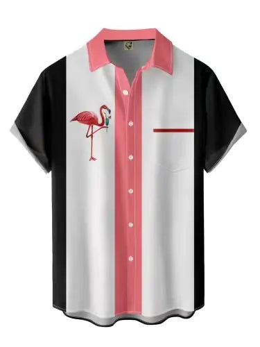 2023 Men's Hawaiian 3D Print Casual Short Sleeve Shirt