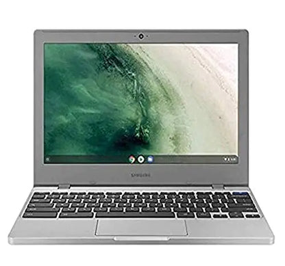 SAMSUNG Electronics Chromebook 4 (2021 Model Without SD Slot) 11.6" Intel UHD Graphics 600 Celeron Processor N4020 4GB 32GB Wi-Fi - Platinum Titan (XE310XBA-KC1US)
