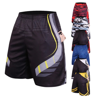 Men's Loose Five-Point Beach Shorts for Sports