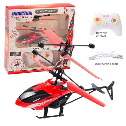 Remote Control Induction Hover Helicopter Toy