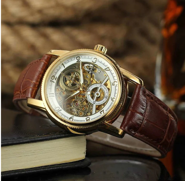 Skeleton Mechanical Watch