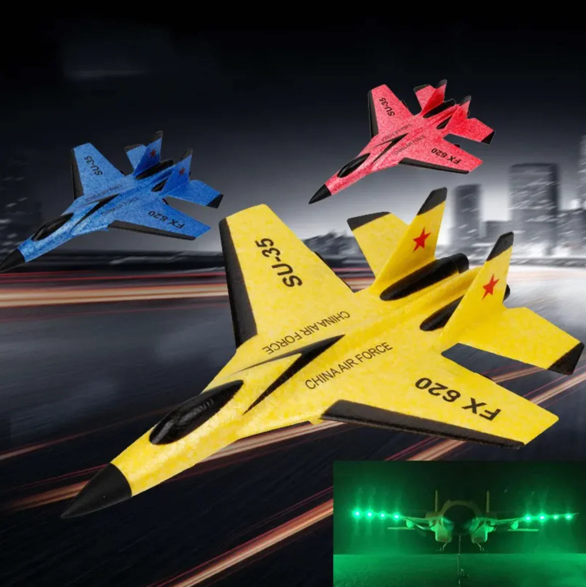 Remote Control Glider Fighter Toy