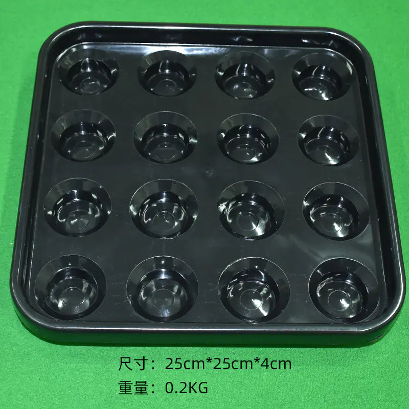 Billiard Ball Storage Tray for Pool and Snooker