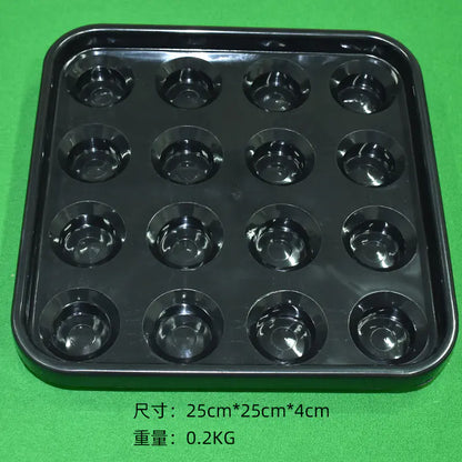 Billiard Ball Storage Tray for Pool and Snooker
