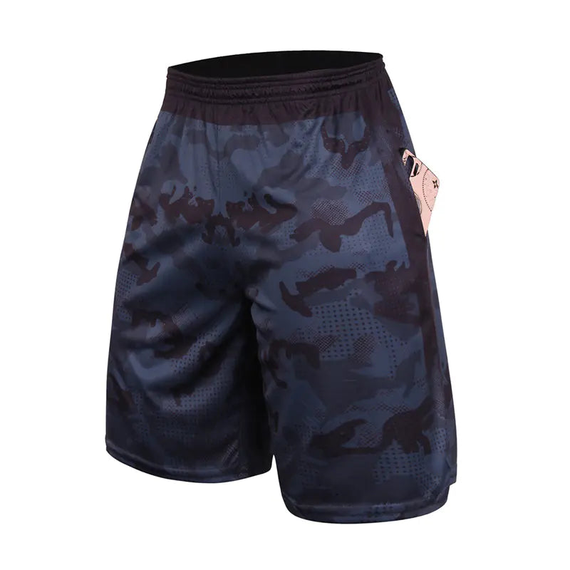 Men's Loose Five-Point Beach Shorts for Sports