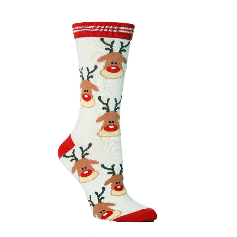 Cozy Christmas Cotton Socks