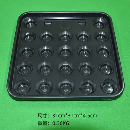 Billiard Ball Storage Tray for Pool and Snooker