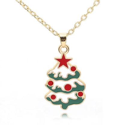 Christmas Tree Necklace Pendant