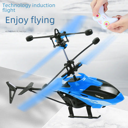 Remote Control Induction Hover Helicopter Toy