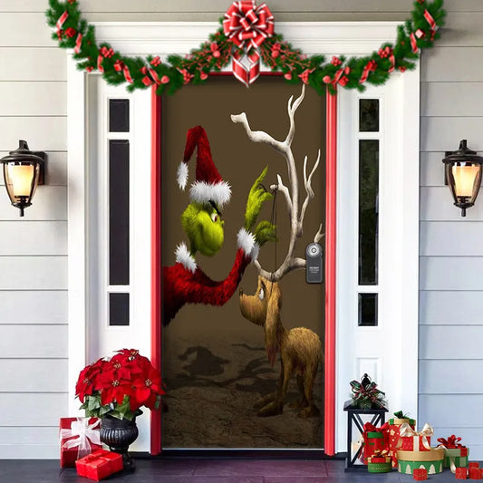 Christmas Themed Door Decoration